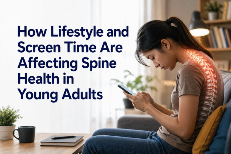 How Lifestyle and Screen Time Are Affecting Spine Health in Young Adults